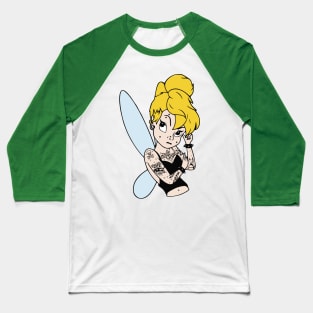 Alt Tinkerbell Baseball T-Shirt